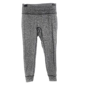 Paragon Fitwear Leggings Women's S High Rise Heather Charcoal Grey Drawstring